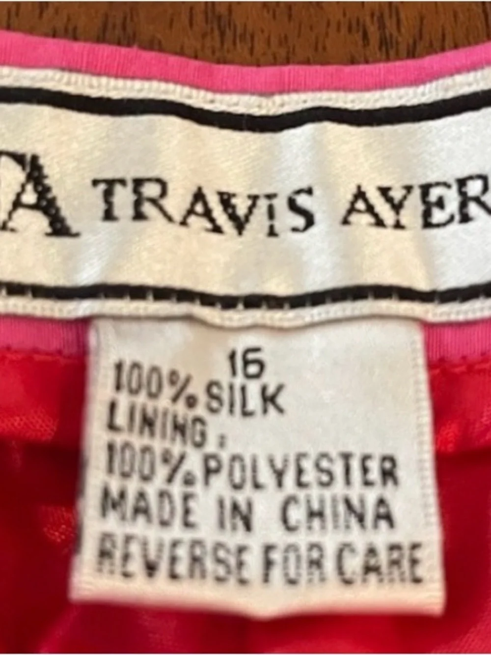 Travis Ayers 100% Silk Pants